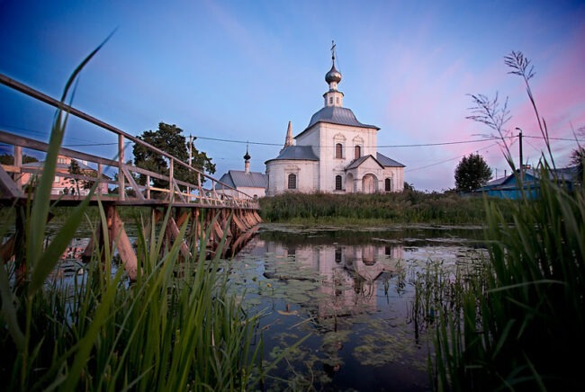 Suzdal al atardecer.