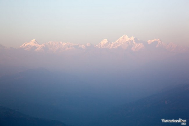 himalayas desde nagarkot