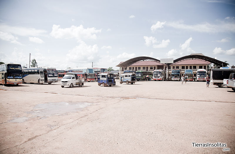 estaciones de autobuses en laos