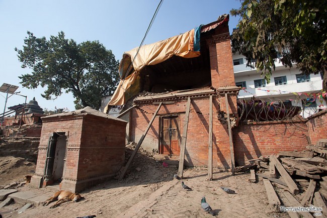 terremoto en durbar square