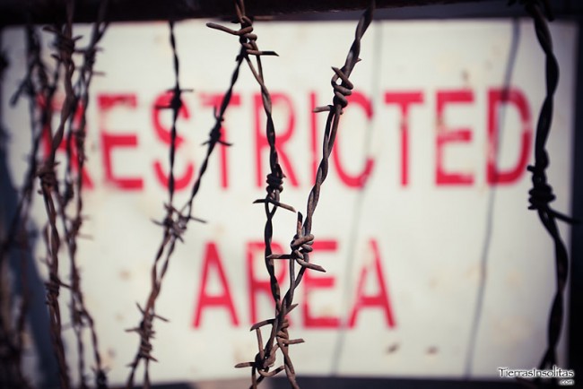 restricted area