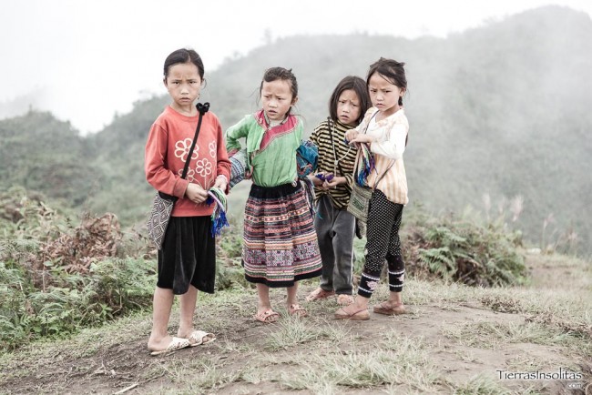 niños vendedores sapa