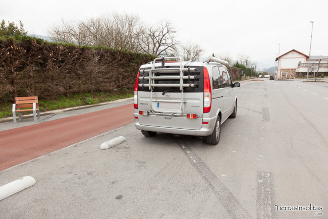 área de autocaravanas zalla vizcaya