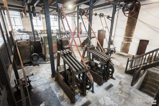 sistema poleas museo encartada enkarterri bizkaia