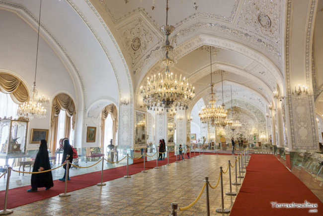 palacio golestan salon de los espejos