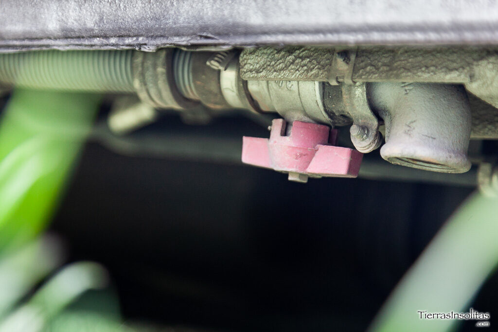 llave vaciado depósito aguas grises