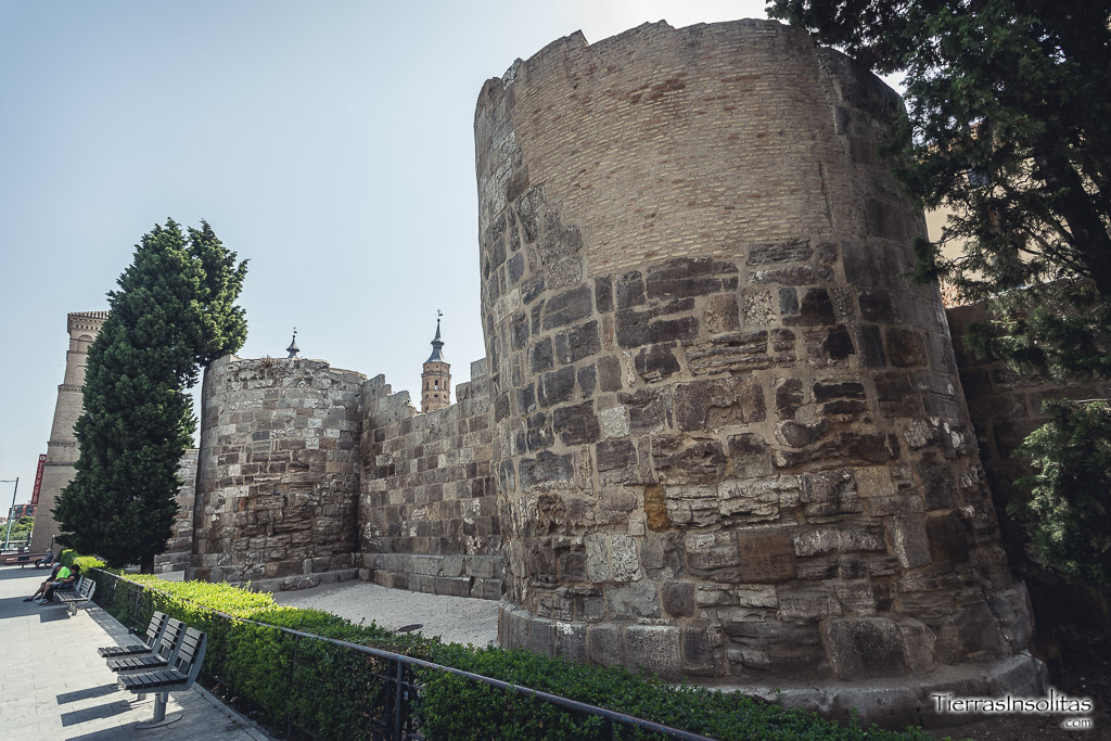 murallas romanas en zaragoza