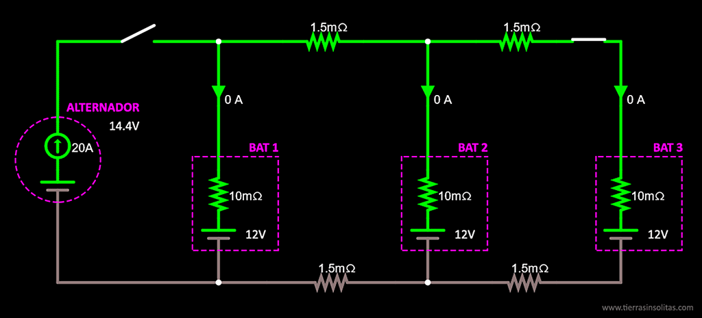 conexión baterías ejemplo1