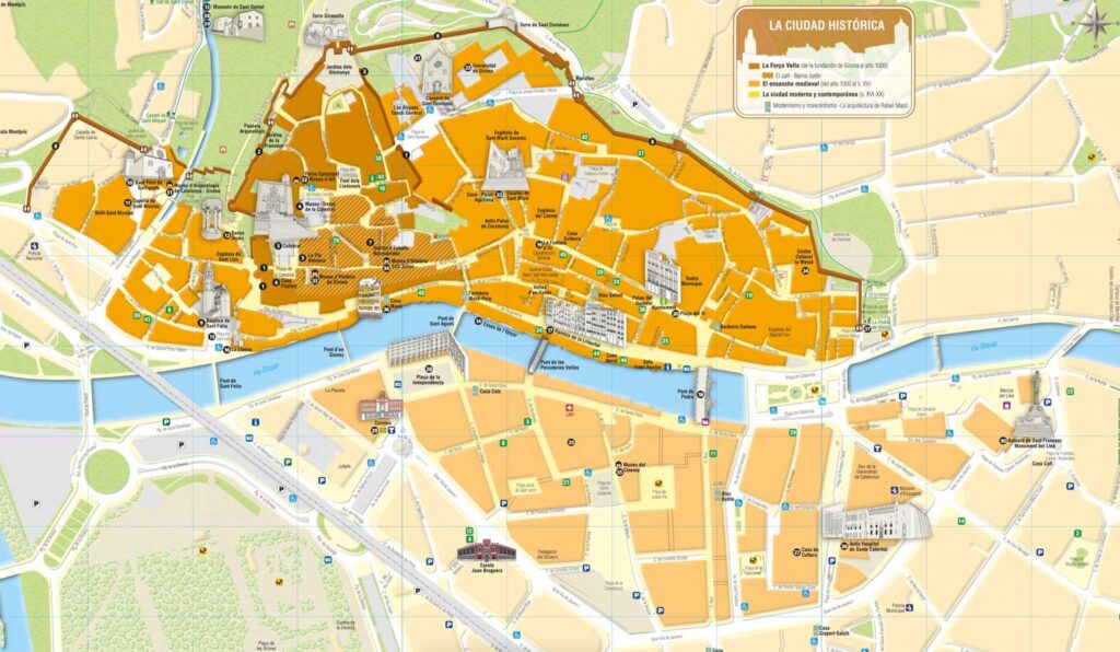 Mapa Tur stico De La Provincia De Girona Portugalessence