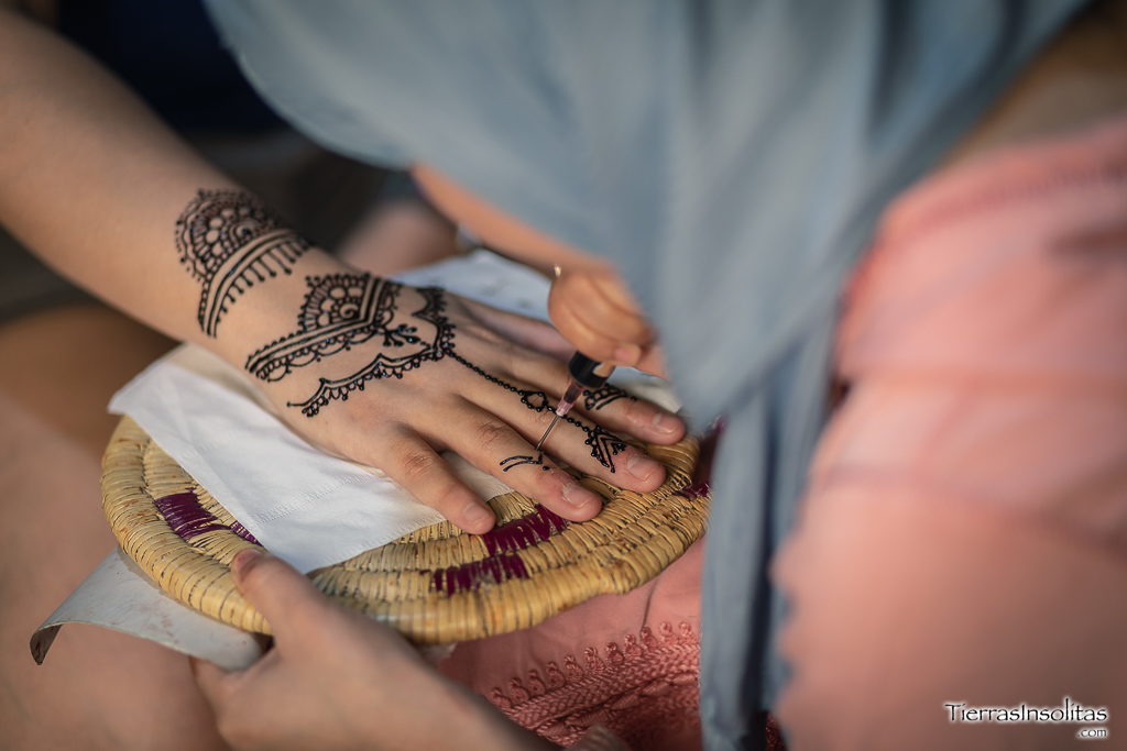 henna en fez marruecos
